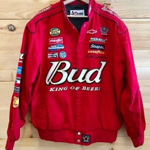 Dale Earnhardt Jr racing jacket.